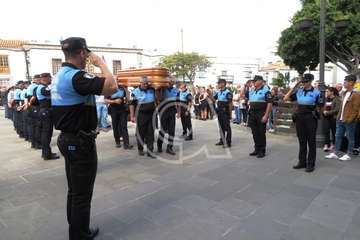 Telde da su último adiós al cabo Rubén Rivero (Foto TA)